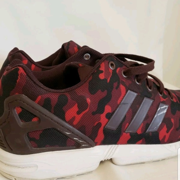 red adidas flux mens
